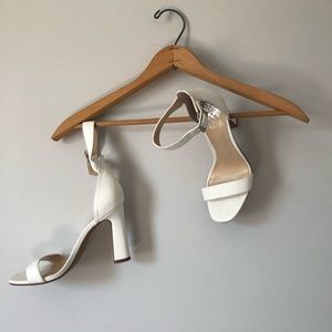 Vince Camuto White Heels